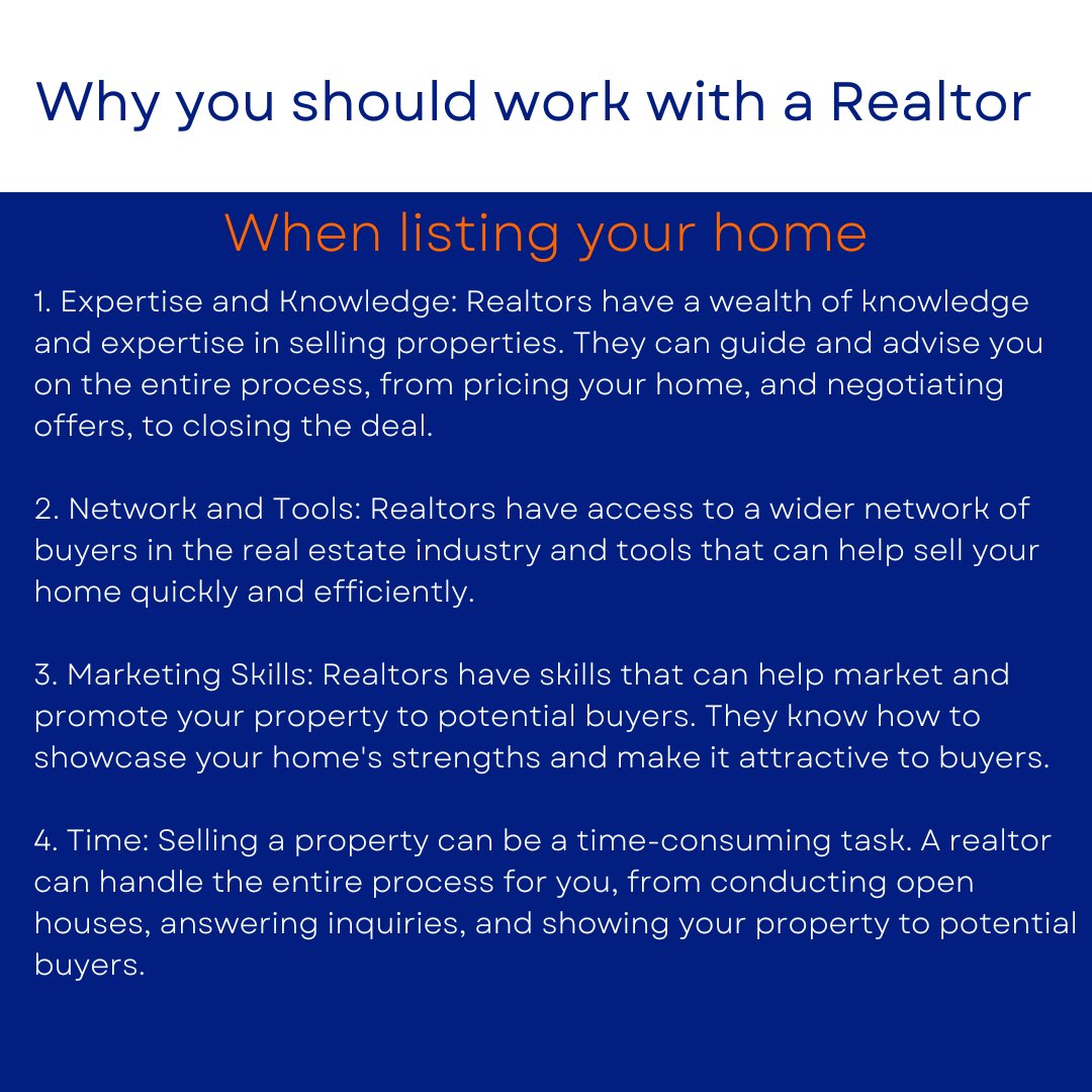 SchaeferInspect's tweet image. Don't go it alone when it comes to buying or selling real estate! A qualified realtor can provide you with the support, resources, and expertise you need to make the best transaction. Your future self will thank you for working with a realtor. 

#realtor #ctrealtor