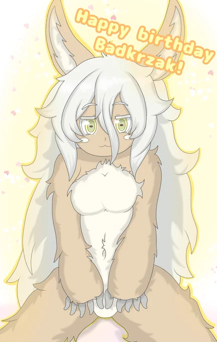 さんの誕生日のために描いた絵!