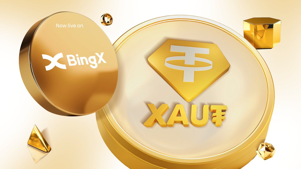 tethergold's tweet photo. #Tether Gold (XAU₮) To Launch on @BingXOfficial 

https://t.co/rzKOvGiTcc https://t.co/U8BRyZtYGC