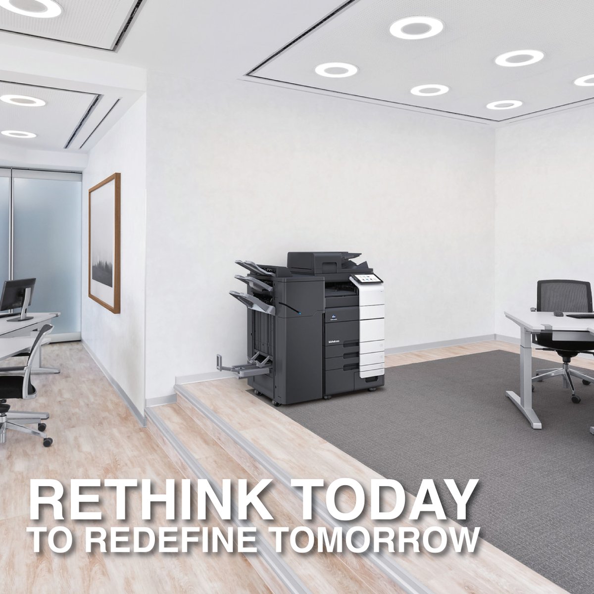 GautengKonica's tweet photo. Revamp the present, reshape the future! Our Konica Minolta Gauteng copiers are not just about churning out sheets, they're about laying the groundwork for an intelligent, productivity-packed future. 🖨️🌍🌟 

#KonicaMinoltaGauteng #PrintingRevolution #TomorrowsTechToday https://t.co/7flAbC4OVd