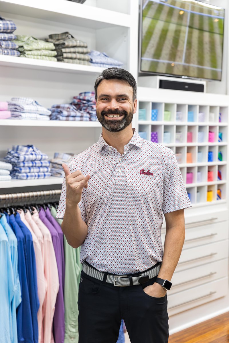 Spurs up in our brand new custom Gamecock polos. Don't miss our pre-order special and get 20% off of our other Gamecock products with the code GAMECOCK20 when you purchase a new polo.

Shop here: https://t.co/LetZ1iYK9A

#spursup #bpskinner #gamecock #uofsc #beameryear3 https://t.co/OU7iQKHby4