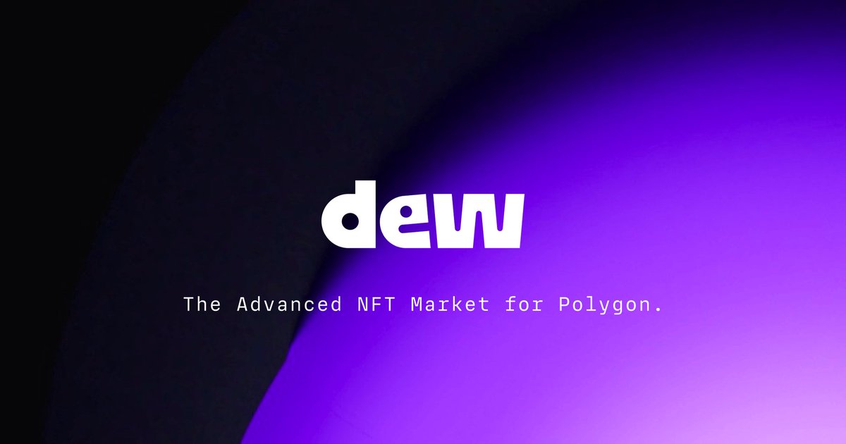 RAnarboyeva's tweet photo. Just a thought: I believe @Dew_HQ will soon catch up to @opensea, or even surpass it!
#crypto #blockchain #NFTs #decentralizedfinance #NFTMarketplace #PolygonNFTs #PolygonAggregator #market1 https://t.co/6EZhtC3Dmy