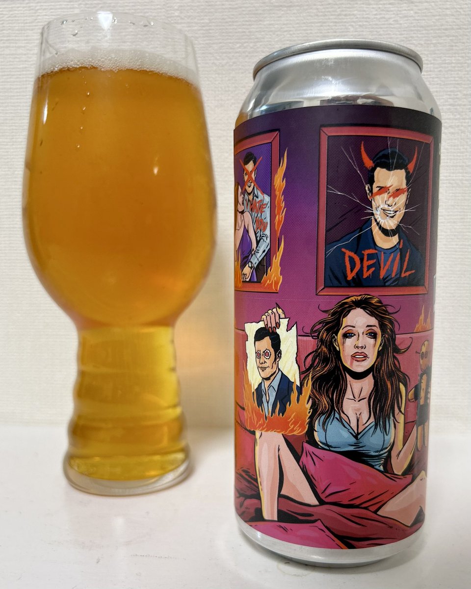 Joe_Beerski's tweet photo. 🍺Ex-Girlfriend from Hell! by Paperback Brewing
Simply BITTER like memories with ex-girlfriend😝かなり苦いのはいいけど､フルーティーさとか華やかさがない｡「地獄から来た元カノ」はひたすら苦いんだな…
#craftbeer #クラフトビール #クラフトビール好きと繋がりたい #PaperbackBrewing https://t.co/nDKI7qmCJ2