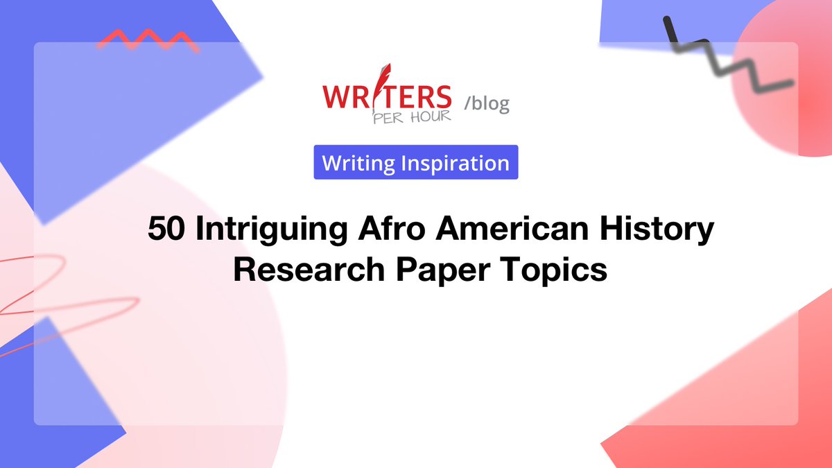 📜 With a 33% increase in Afro American History PhDs over the past decade, it's time to join the trend! 📈 Explore now: writersperhour.com/blog/afro-amer…! #History #Researchpaper #AfroAmericanHistory