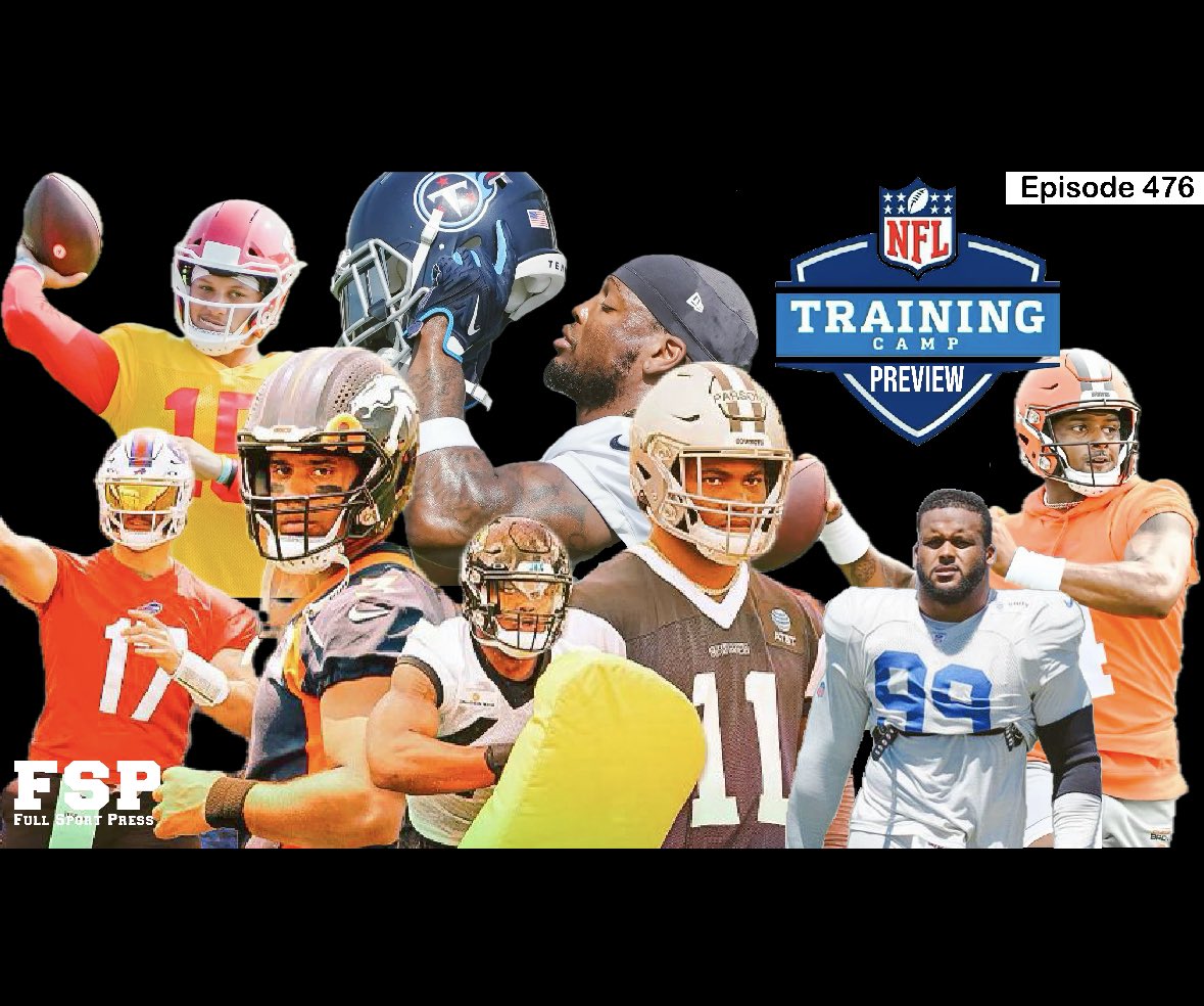 JaiHov's tweet photo. NEW @FULLSPORTPRESS EPISODE ALERT🚨: 2023 NFL Training Camp Preview Show #TELLAFRIEND 

Episode 476: https://t.co/kaKdrfoJX0 https://t.co/4rI8i9Z0YZ