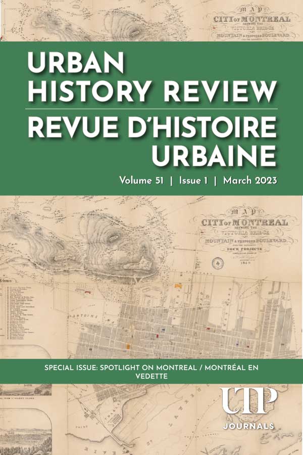 Urban History Review tweet media