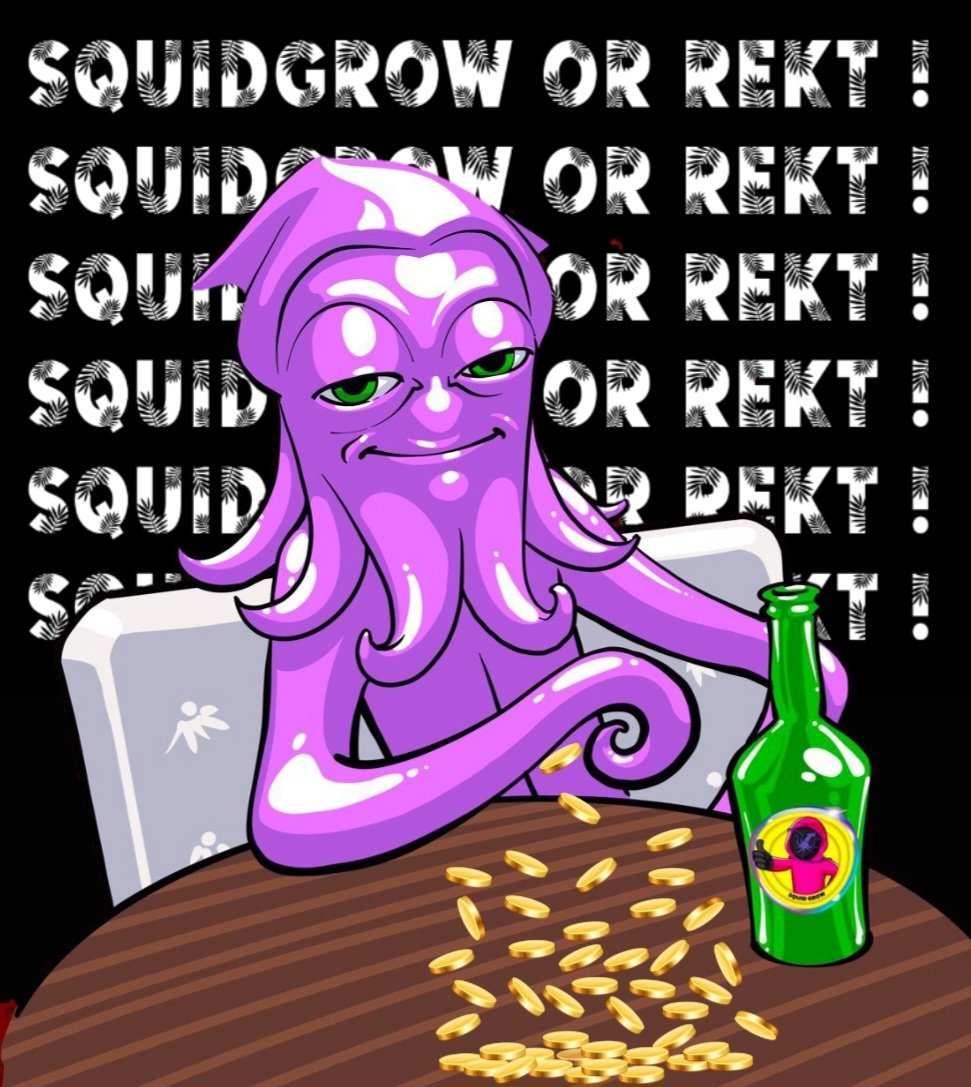 Squidgrow or REKT !
#SquidGrowMemes
#SquidGrow
<a href="/Squid_Grow/">SquidGrow ®</a>
<a href="/MikeSMillerArt/">Mike S. Miller - Drawing into the Future</a>
<a href="/Shibtoshi_SG/">Shibtoshi</a>