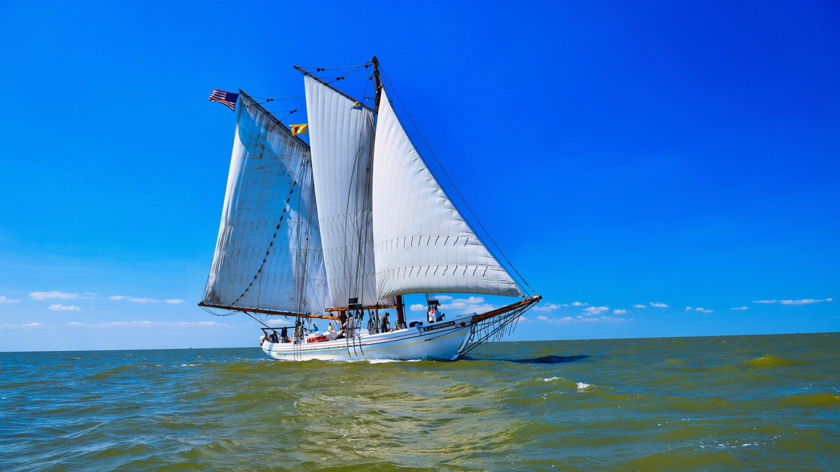 Set sail on NJ’s official Tall Ship! The AJ Meerwald is a restored oyster dredging schooner, whose home port is in Bivalve, New Jersey. Passengers can help the crew hoist the sails or simply relax and enjoy an unforgettable experience.

🔗 bit.ly/3Koz8ab
🏷 <a href="/BDPMeerwald/">AJ Meerwald</a>