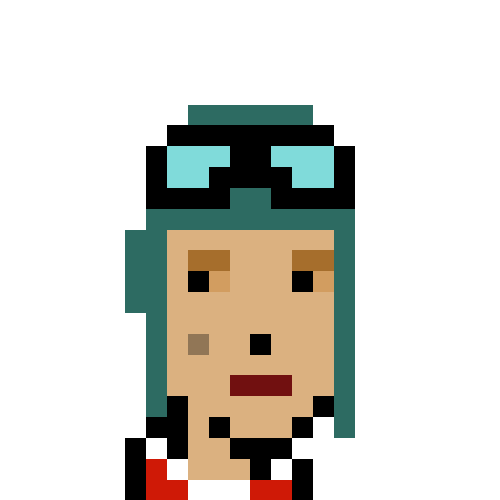 cryptoraresbot's tweet photo. CRYPTORARES X CRYPTOPUNKS: PUNK #4333 ROCKS THE JESTER-SCARF https://t.co/KGUnR6wulG