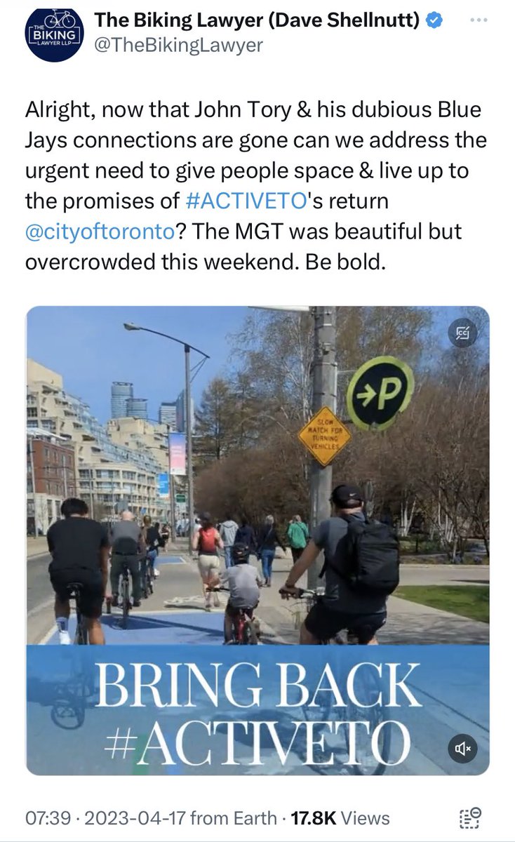 LanrickBennett's tweet photo. With so many children taking part in #PlayOnTheRunway, it definitely had the #ActiveTO/#OpenStreetsTO vibe that many in #TorontoDanfortg would remember.
The @tdndp’s elected municipal rep and @peter_tabuns are refusing to bring either back.
How do we fix this? #BikeTO #WalkTO https://t.co/8xeiTRqdsv