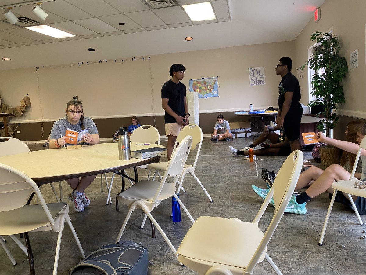 Getting ready to spend some alone time with Jesus. We’re off to worksites in half an hour! #yw2023