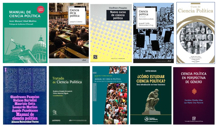 GerardoMunck's tweet photo. 𝗥𝗲𝗰𝘂𝗿𝘀𝗼𝘀 𝗱𝗲 𝗖𝗶𝗲𝗻𝗰𝗶𝗮 𝗣𝗼𝗹𝗶́𝘁𝗶𝗰𝗮 1/3. Hay varios manual para la enseñanza de Ciencia Política y Relaciones Internacionales (RR.II.). 

Aquí presento 2 grupos: (1) sobre Ciencia Política en general, y (2) sobre Política Comparada y RR.II.

🧵con enlaces. https://t.co/ozjZIQtBhX