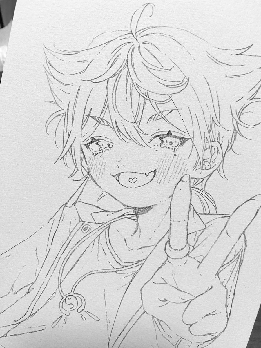 下ガキ完了🦊✌️ 