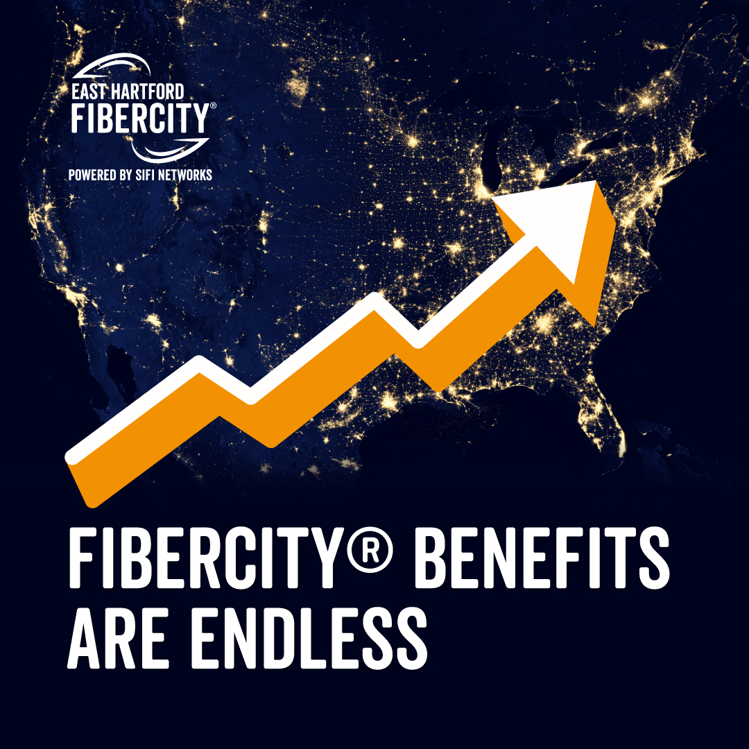 FiberCities® provide a future of possibility!
Top benefits include:
1. Economic growth
2. Enables smart city applications
3. Closes the digital divide
4. And more!
It’s more than just a gig!
Learn more: sifinetworks.com/residential/ci…

#EastHartfordFiberCity #EastHartford #FastInternet