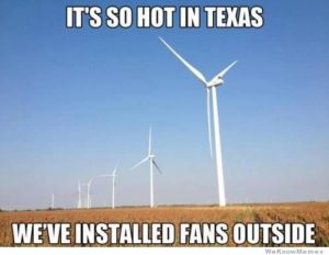 KCENWeather's tweet photo. If we don't break a record for afternoon high temperatures, then we will likely still tie or break our hottest temps of the year so far. I wish that these windmills actually cooled us down. https://t.co/1lwIFxf7uY https://t.co/keej4eVp7v