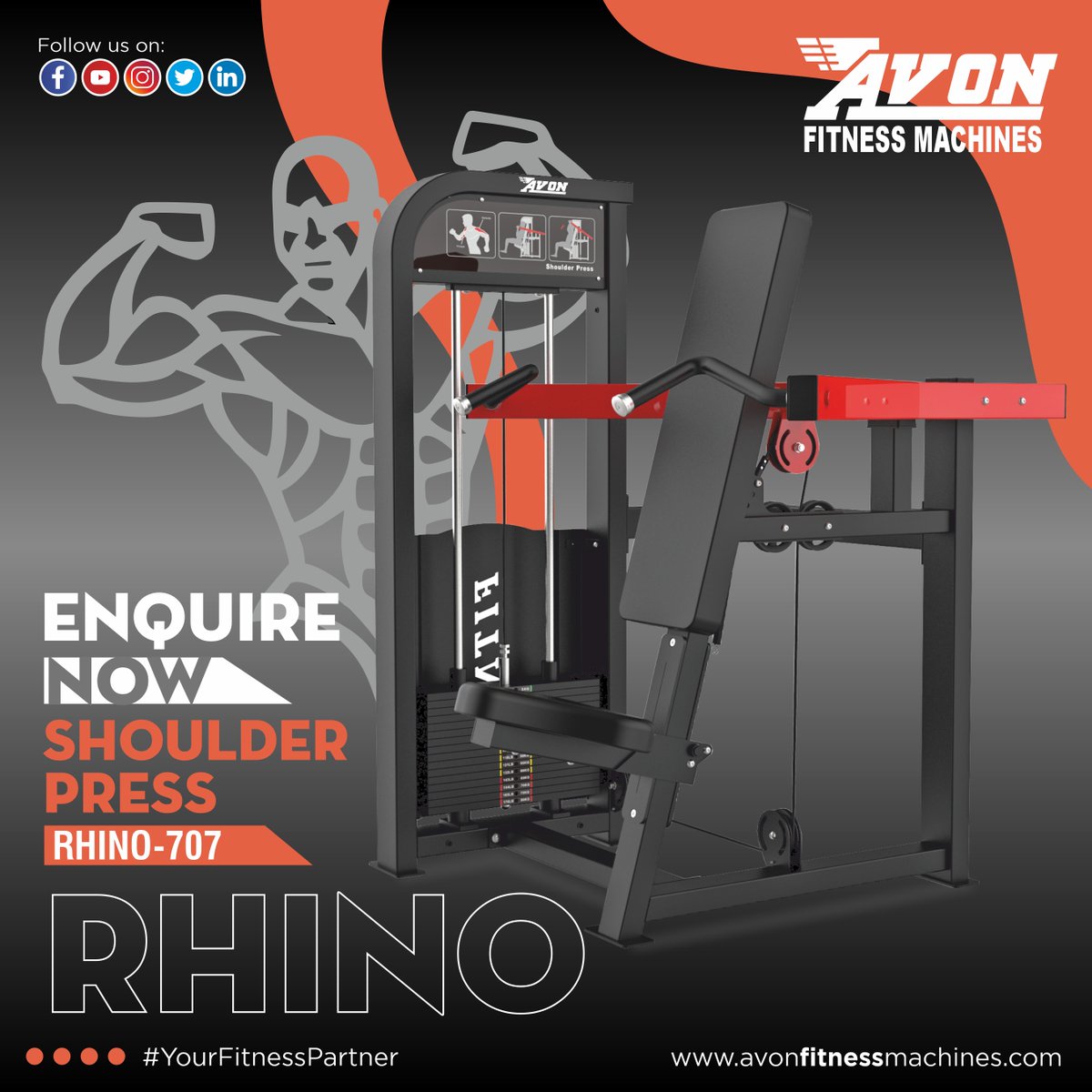 avon_fitness's tweet photo. Become a fitter you to fight the evil of diseases and develop a stronger immune with Avon Fitness.
.
#YourFitnesssPartner #chestpress #excercising #workoutmotivation* #workoutspecialist #workoutroutine #fitnessinfluencer #fitnessismylife #fitbody #cardioworkout #fitnessvideos https://t.co/oYBQOeL7ZC