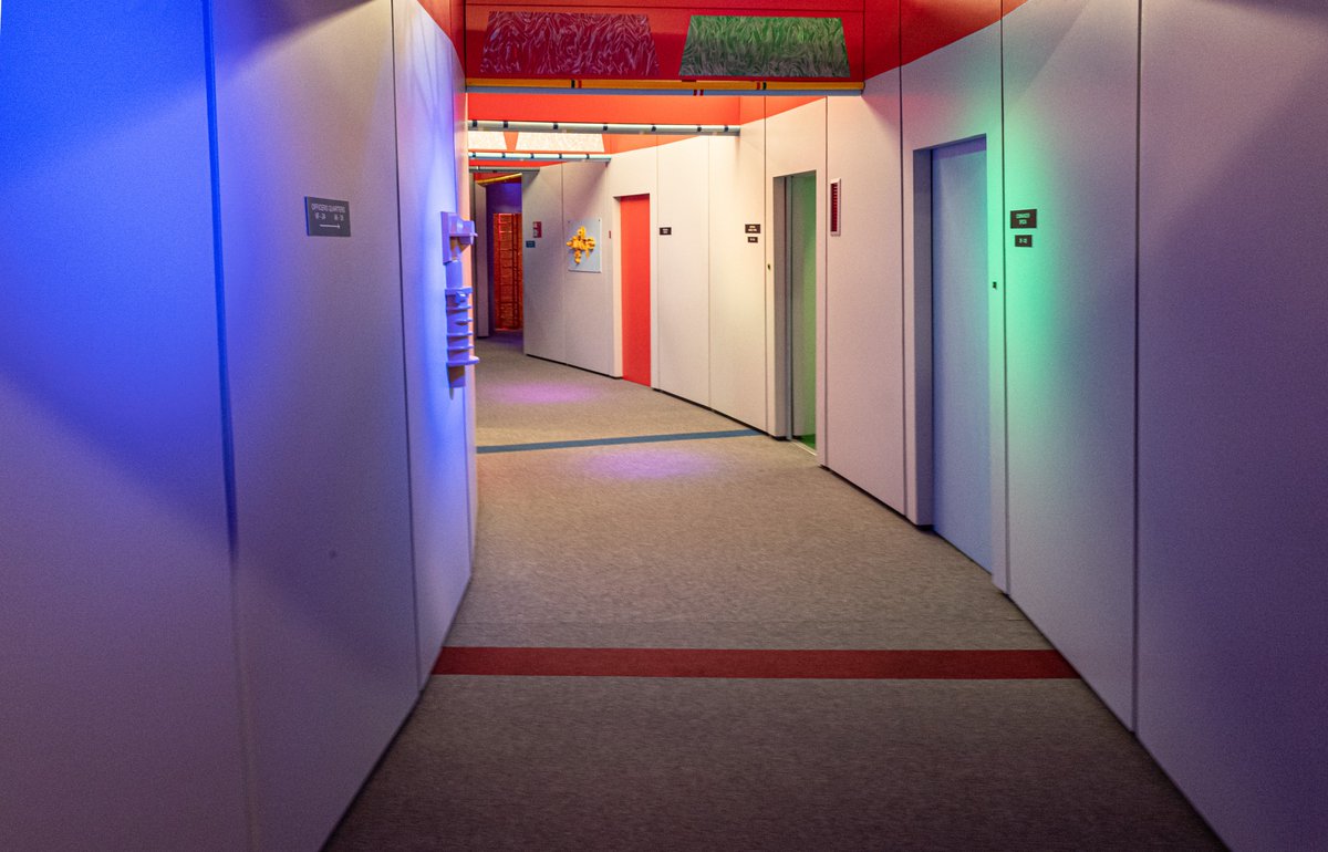 DaveBlass's tweet image. Such an amazing treat to finally get to visit the @startrektour and tour the wonderful Original Star Trek USS Enterprise sets with @CawleyJamesM and marvel at the level of detail.  To see the work of Matt Jefferies and his team and the nuance of design in person was astounding.…