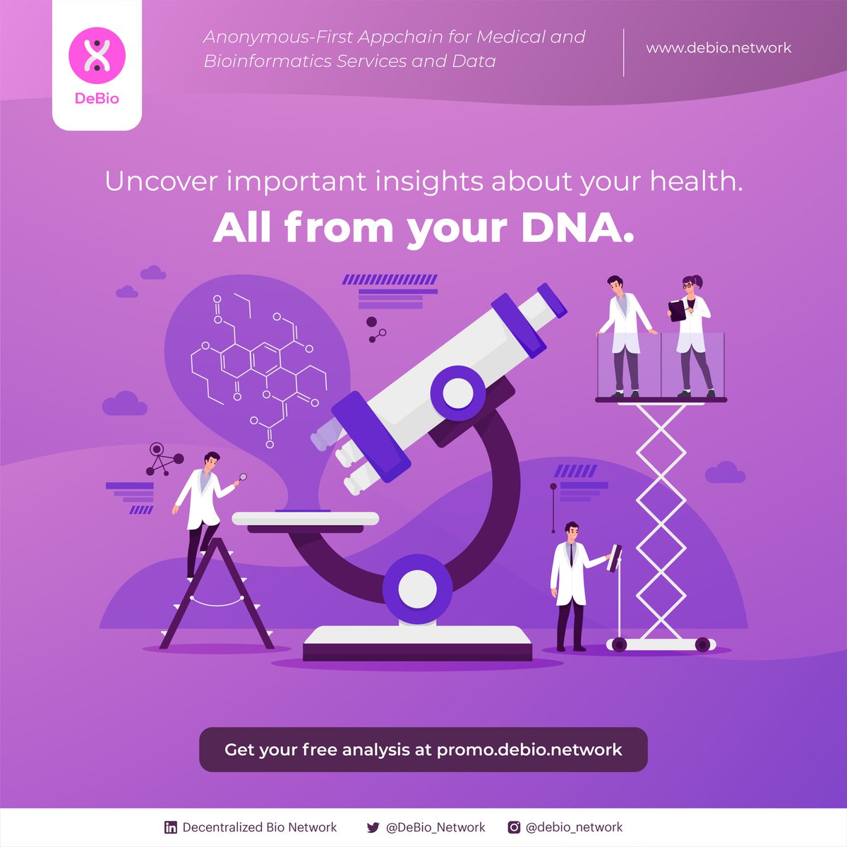 Discover the potential of genetic testing! 🌟 

Uncover your unique genetic makeup to understand disease risks and tailor treatment options. 

Don't wait to take charge of your health - get tested today! 

#GeneticTesting #PersonalizedHealthcare