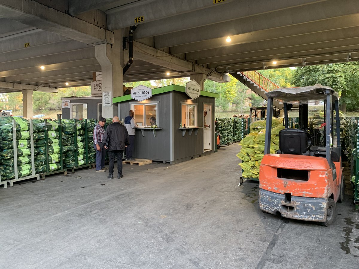 We're back at the Ontario Food Terminal with our just-picked sweet corn! That means your favourite local produce retailer will have our premium sweet corn on their shelves for you! Get it while they got it! (That is-if your favourite retailer is smart enough to carry Welsh Bros.)