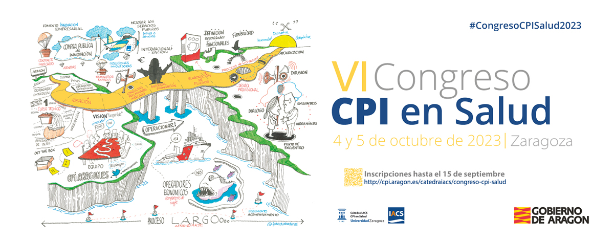 <a href="/CarmendGuerrero/">Carmen de Guerrero</a> <a href="/MBezunartea/">Maria Bezunartea</a> <a href="/unizar/">Universidad Zaragoza</a> <a href="/Derecho_Unizar/">Facultad Derecho Unizar</a> <a href="/fabadiabadenas/">Fernando Abadia</a> ¡Inscripciones abiertas al VI Congreso de CPI #CongresoCPISalud2023! 💪👏

🗓️Zaragoza, 4-5 octubre 
🗣️Expertos del ámbito público y privado Taller para medir impacto de la CPI  
🏆III Premio #AmparoPoch2023

Programa e inscripciones en cpi.aragon.es/catedraiacs/co…

¡Os esperamos!