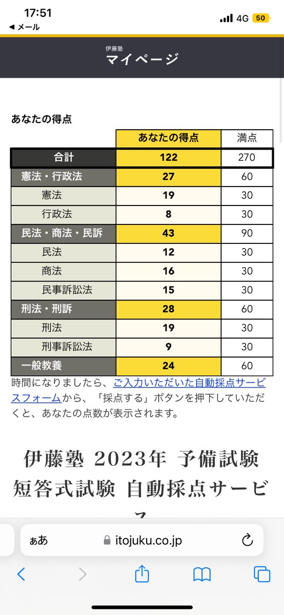 mangostin91's tweet photo. 記念すべき初受験！基礎講座1周＆短パフェ憲法(統治)と刑法半分で臨みました。明日から勉強再開して来年は絶対通過するぞー！おー！ https://t.co/yuA5LAXGHe