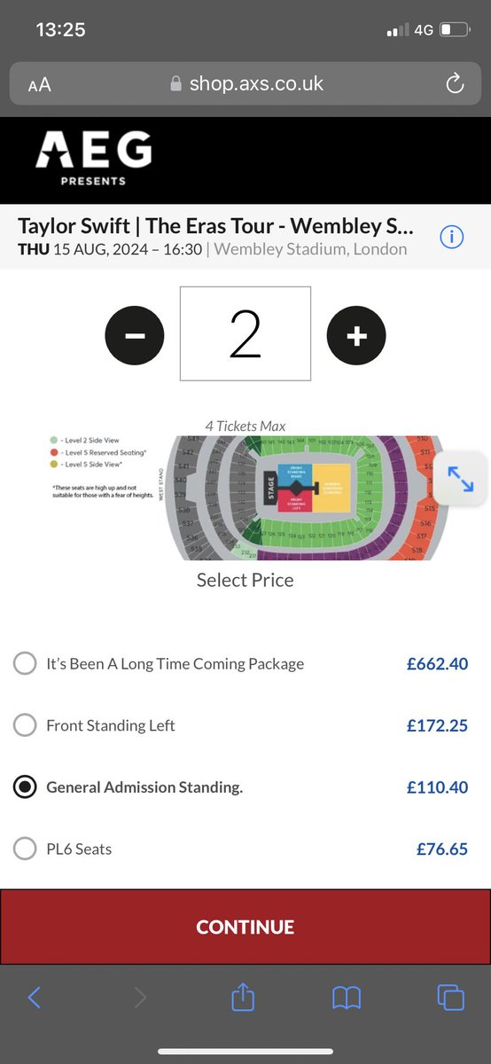 kelluvsit's tweet photo. @AXS_UK what a joke! Get through trying to get these! And then tells me I’m a bot!!!  😡😡 https://t.co/wLo01R6J11