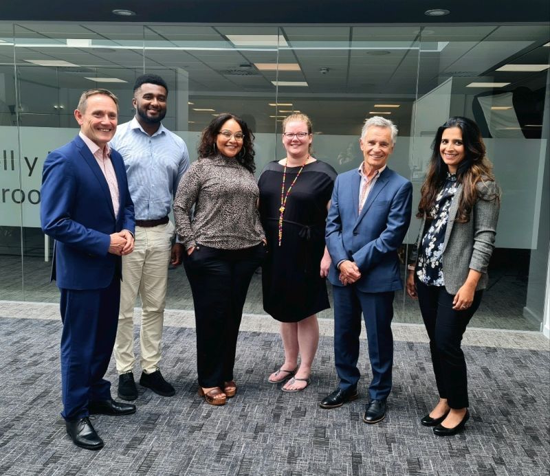 PathwayToBoard's tweet image. Our super talented Pathway to Board members Mariam, Azza and Lewis are experiencing firsthand what it's like to be on a board! Great partnership working with @quals_wales 

Collaboration is the key to success!
#zeroracismwales