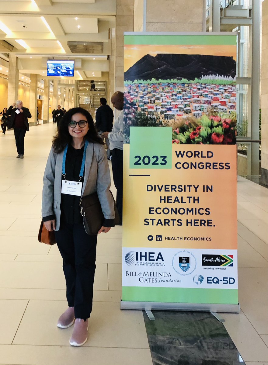 IdreesSamral's tweet image. Attended the 15th World Congress on Health Economics in Cape Town, South Africa (July 8-12, 2023). Presented my team’s research on the cost-effectiveness of a public health intervention. Thanks to the project PIs and co-leads! 
#IHEA2023CONGRESS #ResearchPresentation
