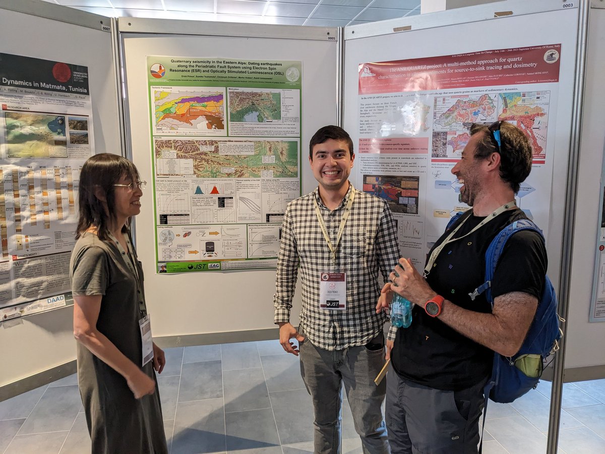 LIAG Institute for Applied Geophysics (@liag_research) on Twitter photo Discussing fault zones in the alps with <a href="/EPrinceGeo/">Erick Prince</a> and <a href="/SumikoTsukamoto/">Sumiko Tsukamoto</a> at #INQUARona2023 Discussing fault zones in the alps with <a href="/EPrinceGeo/">Erick Prince</a> and <a href="/SumikoTsukamoto/">Sumiko Tsukamoto</a> at #INQUARona2023