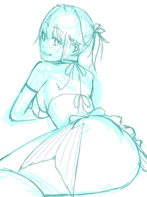 ポニテナナちゃんの尻コキのお誘い 