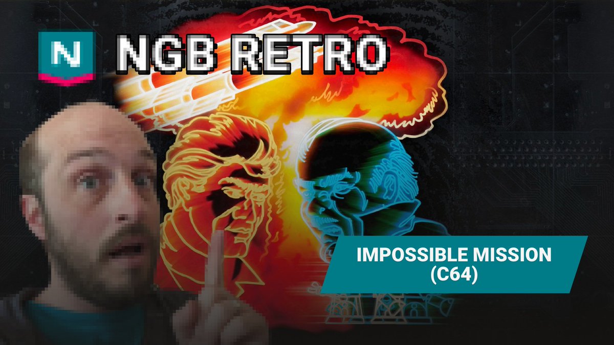 NextGenBase's tweet photo. 🤖 STAY A WHILE - STAY FOREVER!

@abeeken takes a look at Impossible Mission on the #C64 mini! Check out the video below...

🎥 https://t.co/VYwFwWXiXe

#gaming #retrogames #videogames #commodore64 https://t.co/FEmmPGPd4n