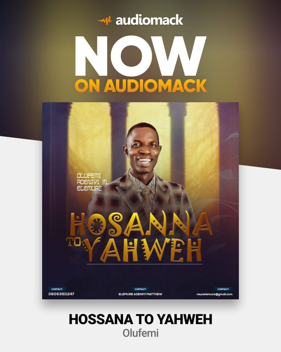 NElemure90943's tweet photo. Kindly follow me, like, download and share my song on audio mack.

https://t.co/3TozvYNri3 https://t.co/X1wai9jg8x