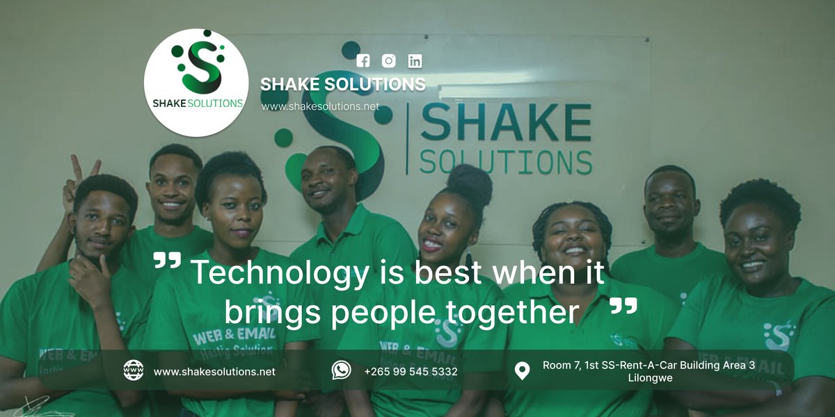 shakesolutions's tweet photo. Did you know?!!🥳
#shakesolutionsmw
#shakesolutions
#ICT
#technology
#malawi
#web https://t.co/GDjvKz5f43