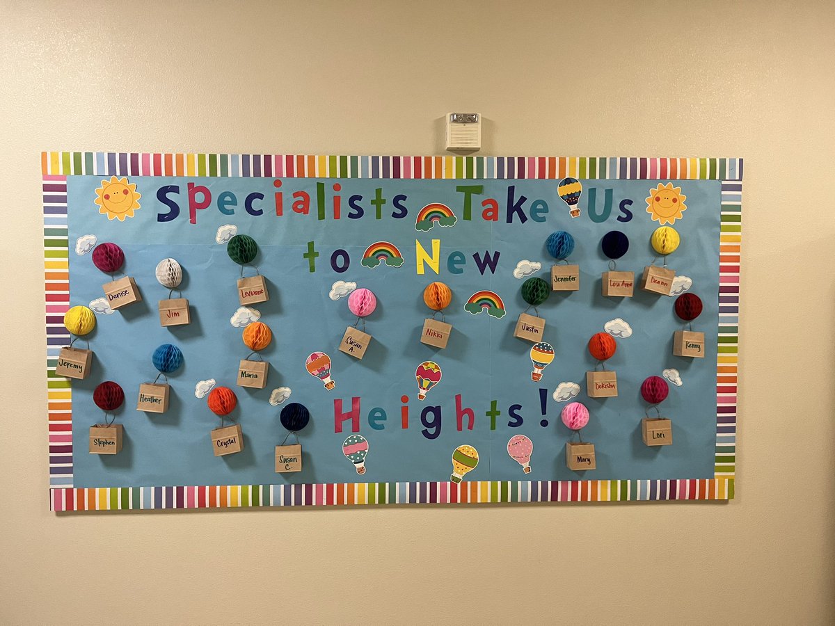 Welcome back, specialists! We love our specialists here in Arlington ISD and are excited to celebrate ours here at the Professional Development Center! 🎈☺️💜