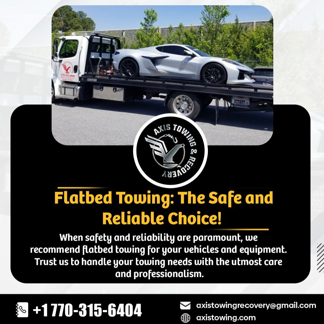 Axis_Towtrucks's tweet photo. Flatbed Towing: The Safe and Reliable Choice! 🛡️🔧 Trust Axis Towing to handle your towing needs with the utmost care and professionalism.

+1 770-315-6404
https://t.co/zRhO9TzkEi

#atlanta #atlantaga #atlantatowtrucks #axistowing #flatbedtowing #metroatlanta #towtruckatlanta https://t.co/mao9X9M0lm