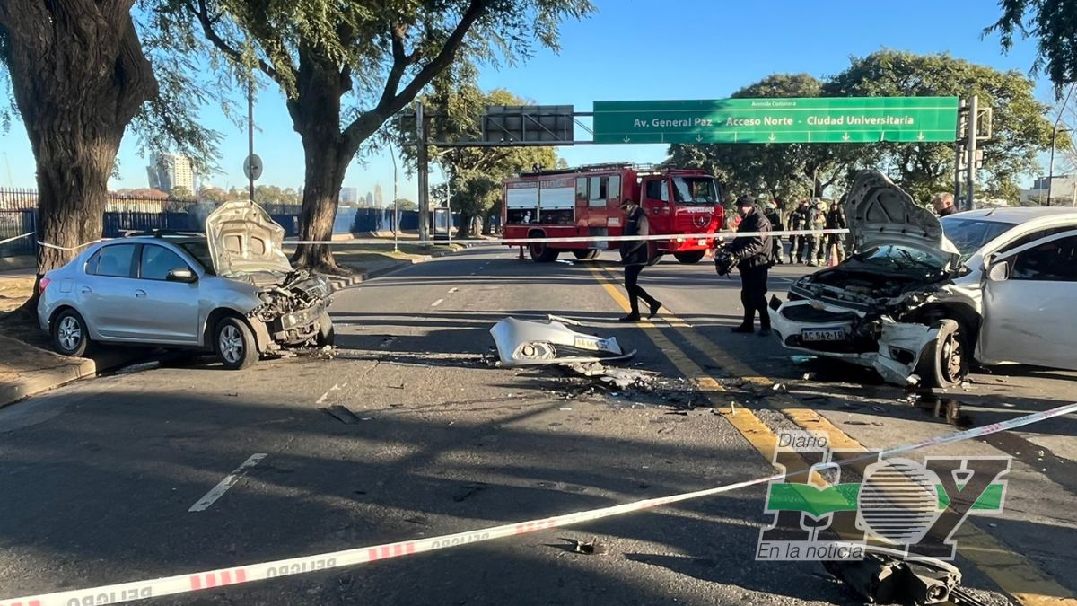Diario HOY on Twitter "💥🚘 Choque CABA Impactante accidente a 400