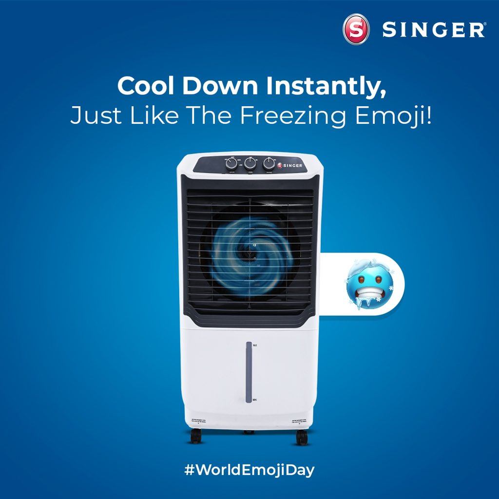 SingerIndialtd's tweet image. "Celebrating Emoji Day with the Appliances that Light Up and Clean Our Homes!" 🏠💡🧺
.
.
.
.
.
.
#SingerIndia #MoreToLife #washingmachine #cooler #mixerjuicer #sewingmachine #appliances #homeappliances #blender #juicer #WorldEmojiDay #Emojis #EmojiDay