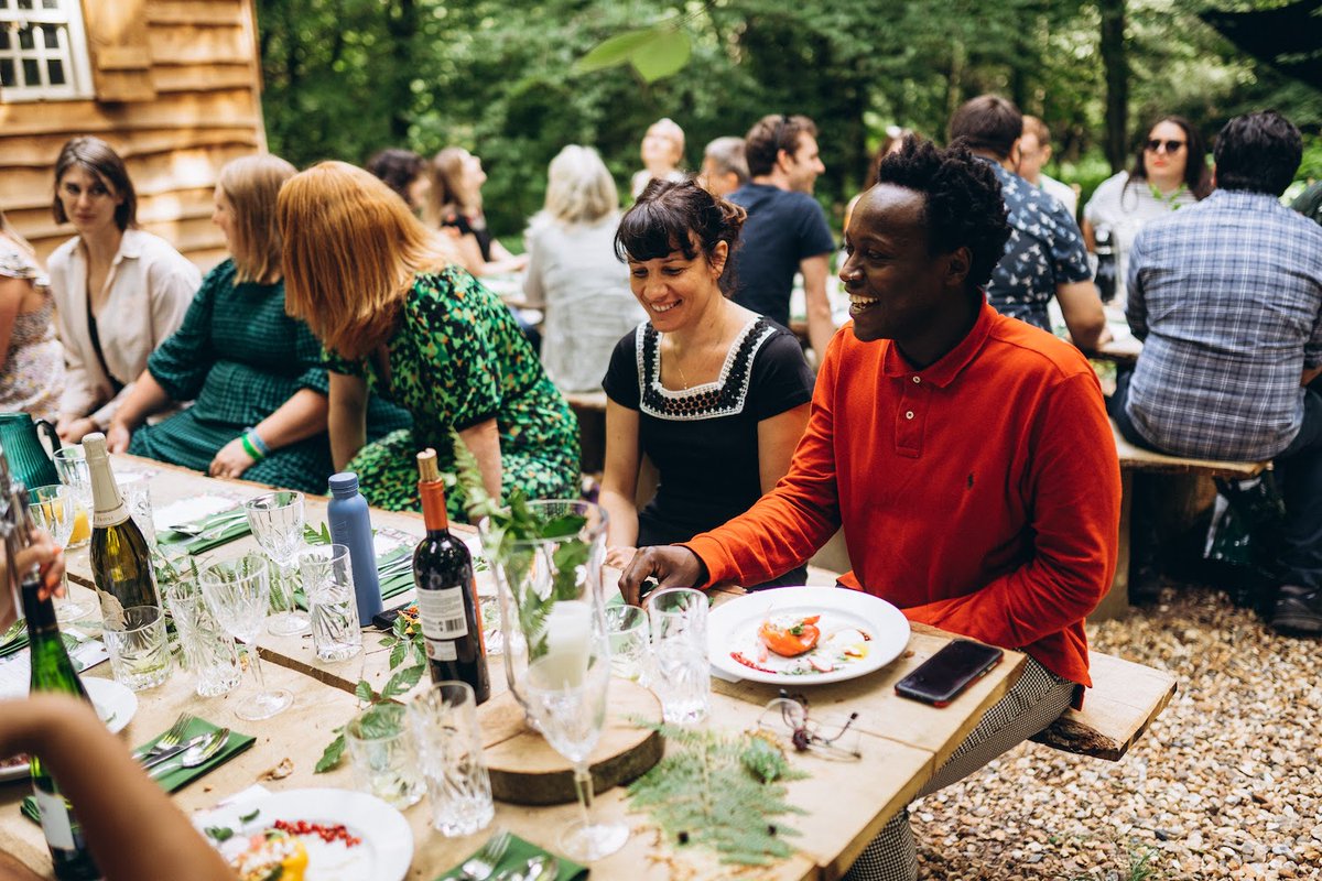 Are you ready for <a href="/scretadventures/">Secret Adventures</a> in the woods? Imagine walking through the forest and discovering a magical clearing with candlelit oak tables made from the trees themselves, where you will enjoy a delicious feast cooked over fire. experiencehenley.co.uk/the-woodland-f… #Experience #Henley