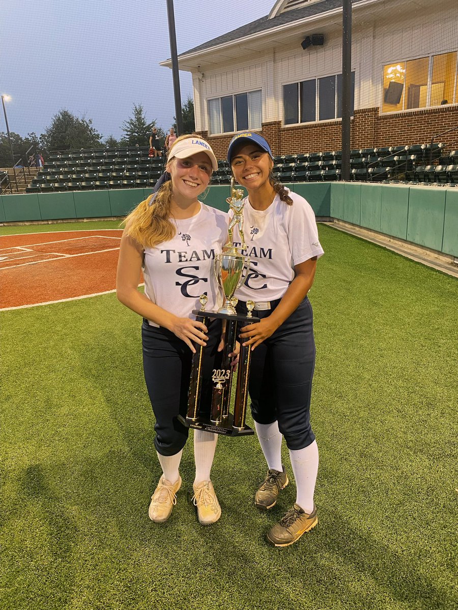 Great weekend with my girls!! Bracket Champions!! Batted .571 / .667 OBP 
Awesome pitching performance in championship by <a href="/carlyya27/">Carly Anderson</a> praying for a speedy recovery for Mac!