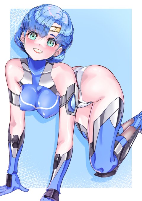 こんばんは❤
最近、宣伝が多くてごめんなさい❣❣
少しだけ続くけど、普通のイラストも多めに
投稿するので優しいまなざしで、
応援宜しくお願いします❤(#^.^#)
#ぴっちりスーツ 
#セーラーマーキュリー 