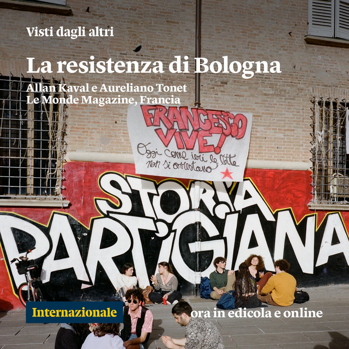 Internazionale's tweet photo. La città emiliana è sempre stata all’avanguardia nelle battaglie politiche e sociali. E oggi, con il paese governato dall’estrema destra, il suo impegno è ancora più importante. L'articolo di Le Monde Magazine: https://t.co/D0lw2ZOzsQ https://t.co/iAm0rfgO1m