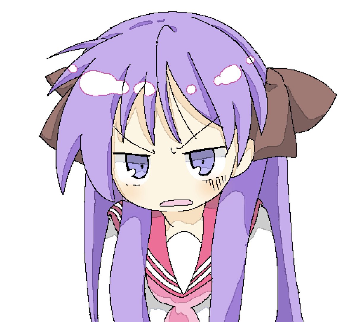 💢💢💢
#らきすた #柊かがみ