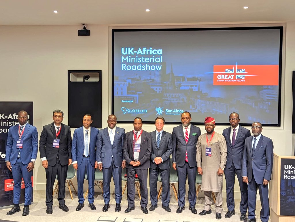 Great to speak at the 1st UK-Africa Ministerial roadshow today, where I met with Energy and Mining Ministers from across the continent🌍

It was fantastic to discuss developing new and innovative solutions towards a sustainable, greener and more resilient world♻️