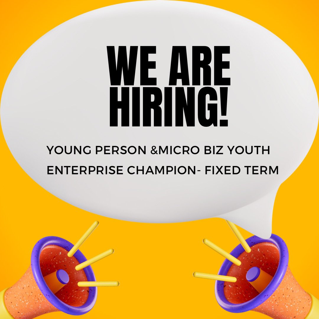 Have you seen that @Hullccnews 
are recruiting to positions to help aspiring microbusiness owners in Hull.

Check the jobs out on @Hullccnews website👇

hullcc.gov.uk/jobs/economic-… 

 #BeYourOwnBoss #Hull #youthenterprise #microbusinesses #microbusinessesmatter