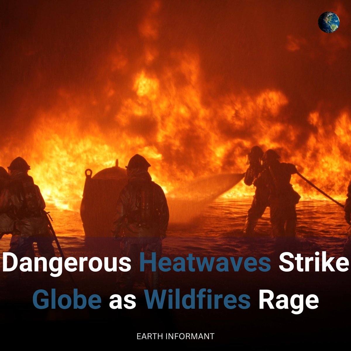 Heatwaves are gripping various parts of the world, leading to devastating consequences such as wildfires and record-breaking temperatures.
Discover more on our website through the link in our bio.

#HeatwaveAlert #GlobalWarmingConsequences #ExtremeWeatherEvents #WildfiresRage
