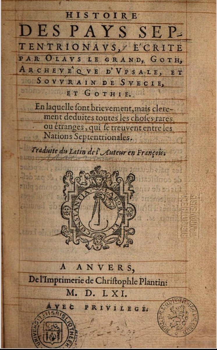 RoarB00k79's tweet photo. A request to #twitterstorians interested in #Scandinavia and #bookhistory. If you have found in your path any ANNOTATED early copies of Olaus Magnus's "Historia de Gentibus Septentrionalibus" in Latin or Vernacular (Italian, French, Dutch, English,etc) please contact me!Thanks!🙏🏻 https://t.co/cYc4gUAJTp