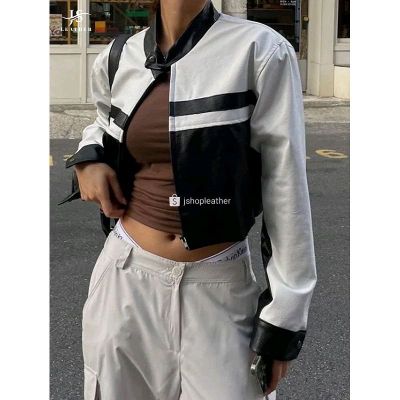 jshop_leather's tweet photo. Saya menjual Jaket Kulit PU Crop ... seharga Rp199.000. Dapatkan di Shopee sekarang! https://t.co/r7UJRD2yXA #ShopeeID https://t.co/C6HAz1vYhL