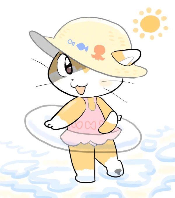 【創作】こはるちゃん#海の日 