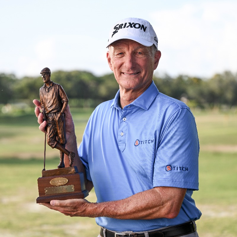 PGATOUR's tweet photo. A career defined by character, charity and sportsmanship.

6-time TOUR winner Gary Koch has been named the 2023 Payne Stewart Award recipient presented by Southern Company.