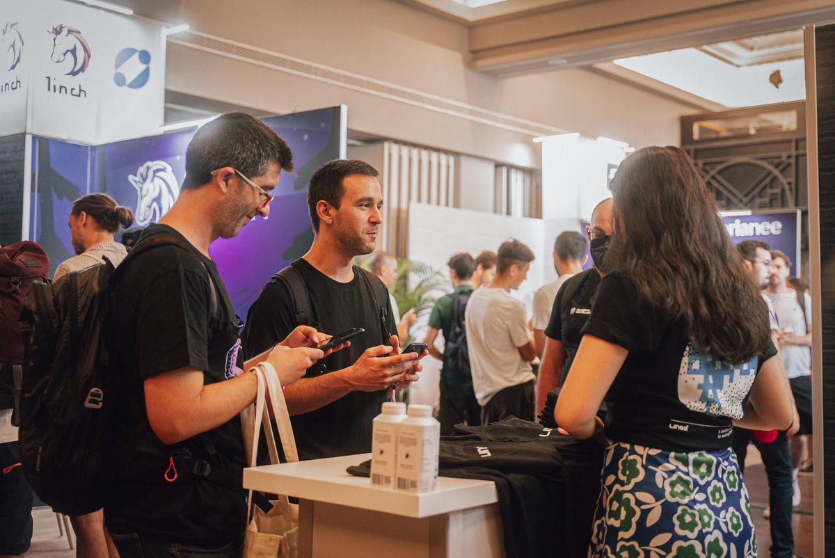 LineaBuild's tweet image. Bon aprem!

Join us at our ETHCC booth and discover a new ecosystem of builders on Linea! 

Let's scale Ethereum, together!
